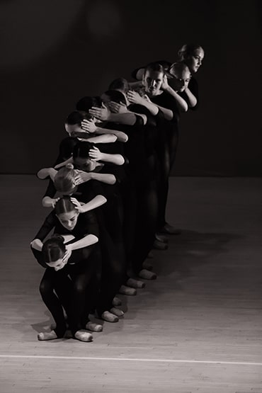 Dance choreography at Lisa Jane School of Dance